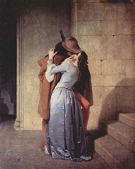 Francesco Hayez The Kiss Germany oil painting art